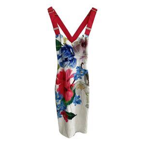 Ted Baker Midi Floral Dress US size 1